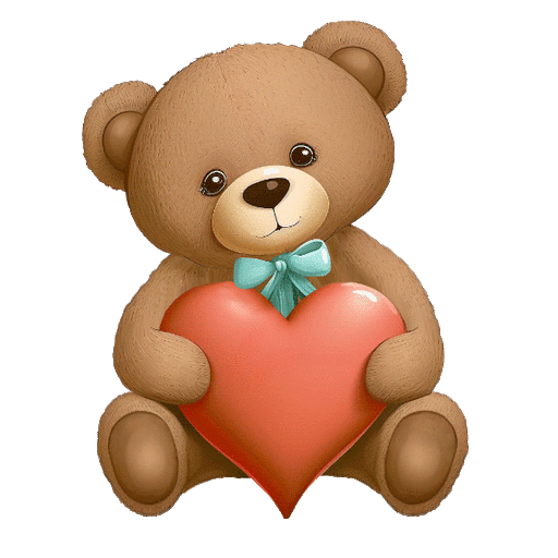 Oso con corazón